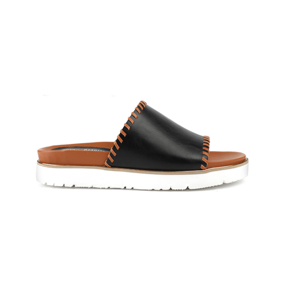 https://www.flyfoot.co.il/products/816014BLK.jpg כפכף סלייד רצועה רחבה