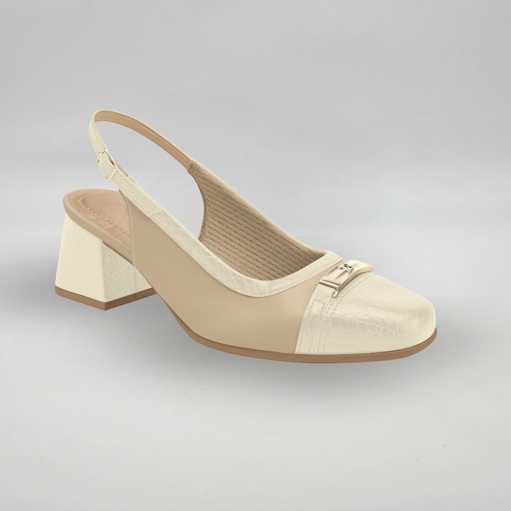 סנדל מקסי טרפי רחב עם אבז