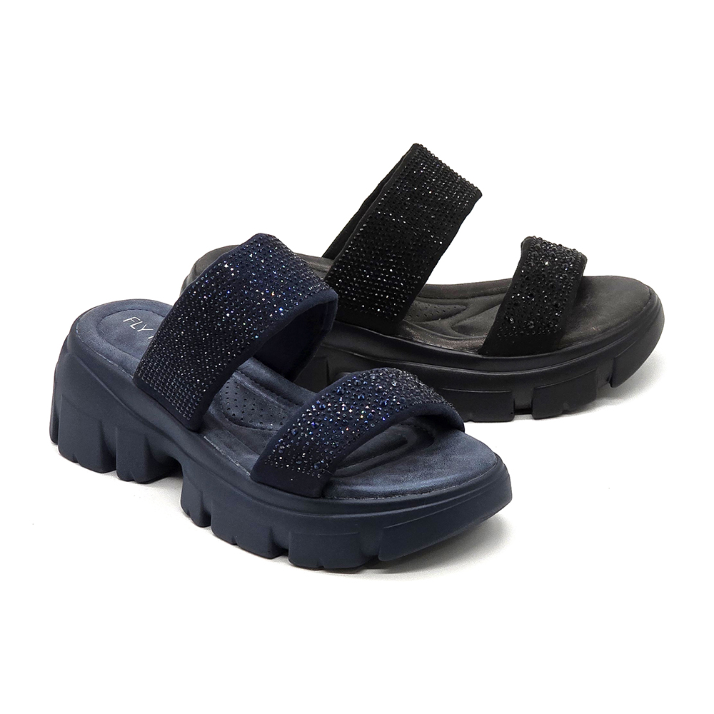 כפכפי רצועות סוליית טרקטו