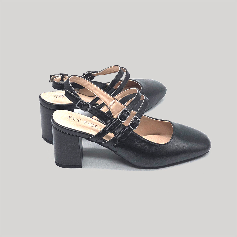 סנדל אלגנט עקב שתי רצועות