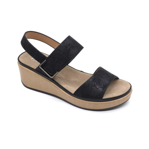 סנדלי פלטפורמה עקב שעם