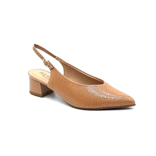 סנדל עקב בלוק רצועה אחורי