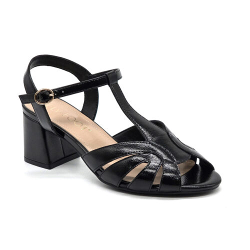 סנדל אלגנטי רצועות עקב בל