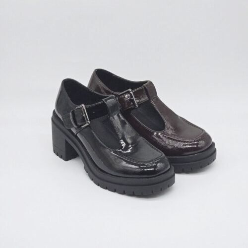 נעלי בובה סוליה מוגבהת