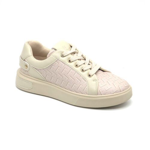 סניקרס שרוכים בשילוב טקסט