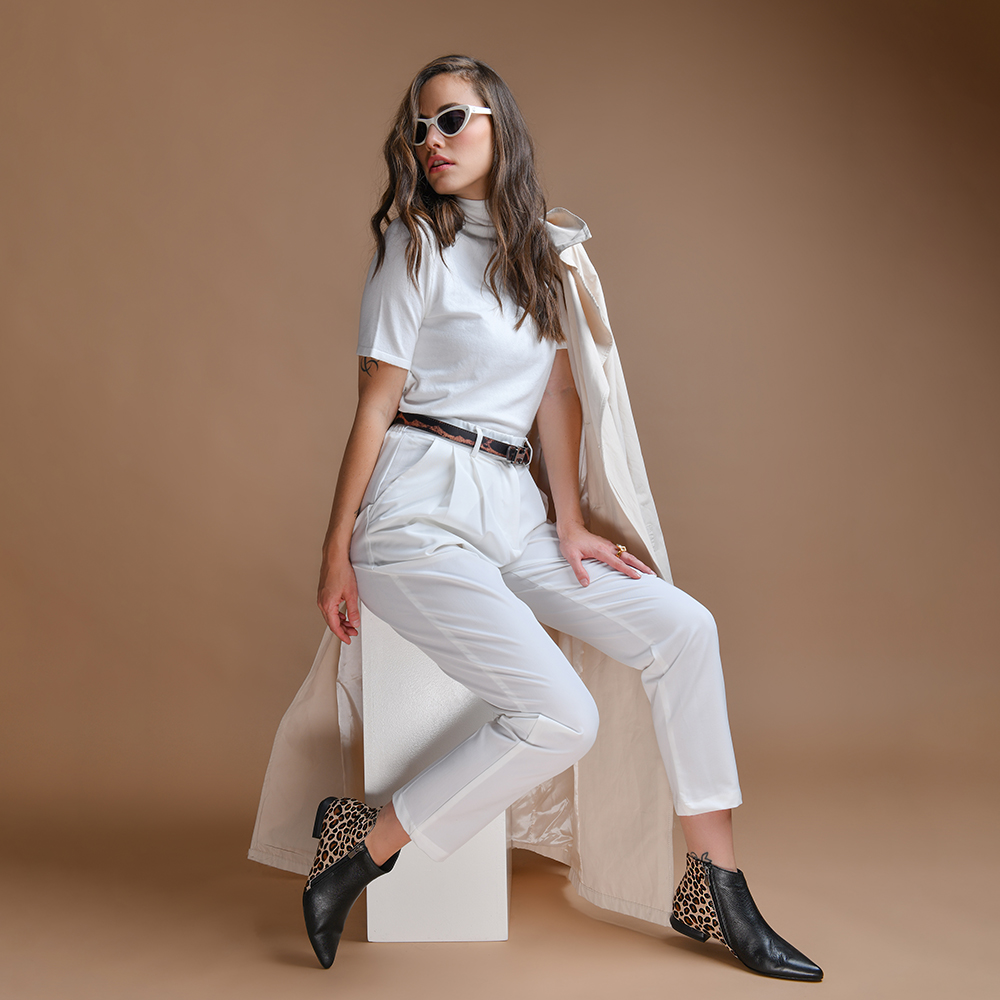 מגפון גפה מחודדת שחור משו