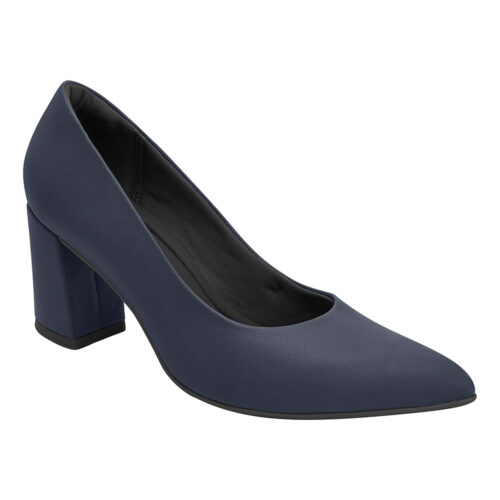 נעל סירה עקב מפתח מעוגל