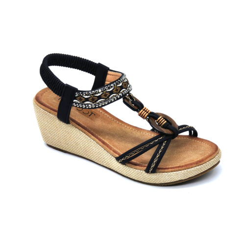 סנדל עיטור חרוזים סוליית