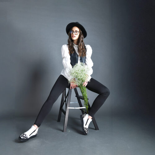 מגפון שטוח שני רוכסנים