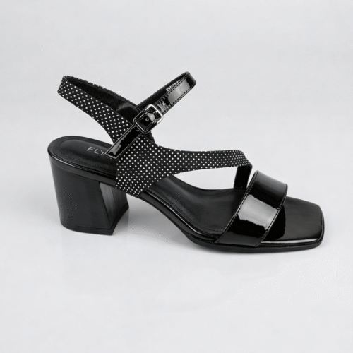 סנדלי עקב מעור רצועה אל