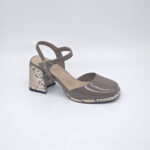 סנדל סגור פתוח מאחור עקב