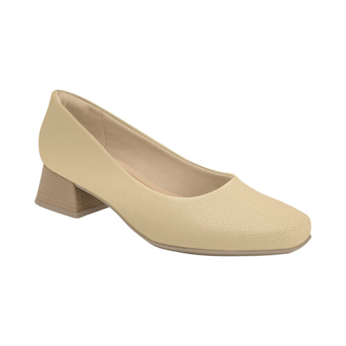 נעלי סירה חרטום מרובע עקב