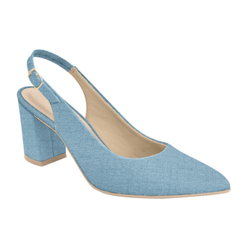 סנדל סגור מקדימה עקב בלוק