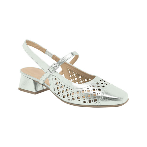 סנדל סגור למחצה חיתוכי לי