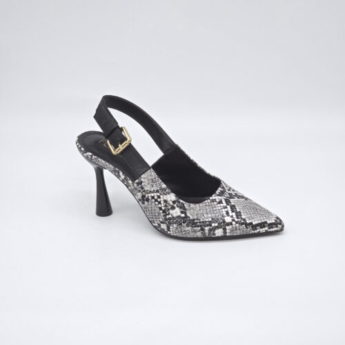 סנדל אלגנטי עקב גבוה טקסטורה