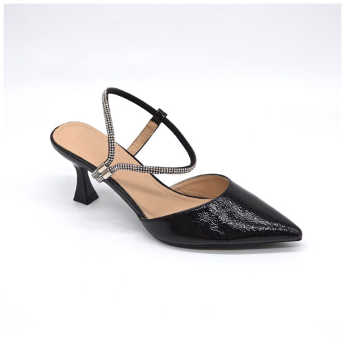 סנדל אלגנטי עקב דק רצועת