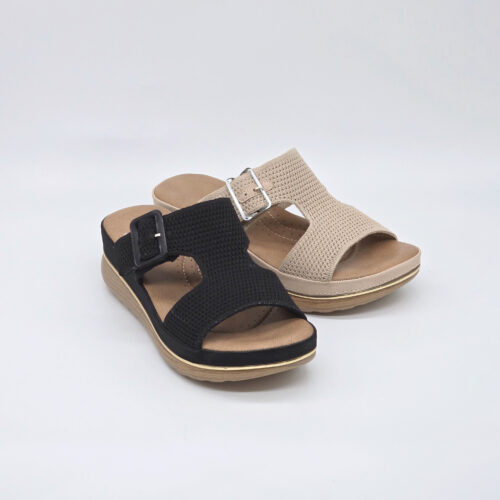 כפכף סוליה מוגבהת אבזם צי