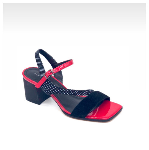 סנדלי עקב מעור רצועה אל