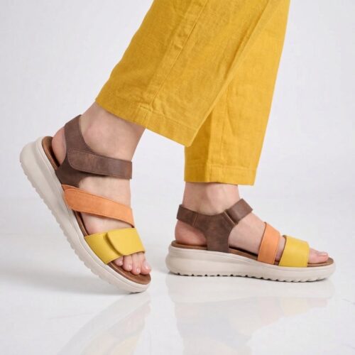 סנדל צבעוני רצועות